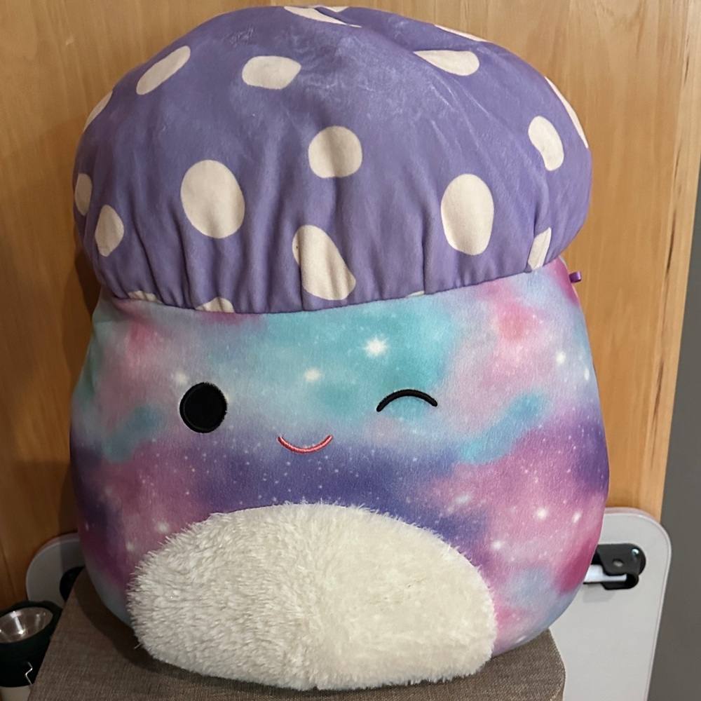 Squishmallows Unai Purple Polka Dot Cosmic Plush
